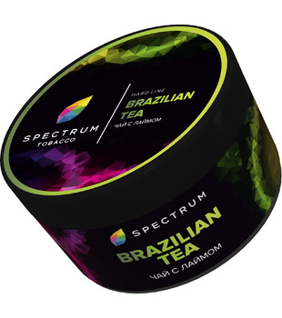 Табак для кальяна - SPECTRUM - BRAZILIAN TEA ( с ароматом бразильский чай ) - 200 г - HARD LINE
