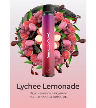 Soak X 1500 - Lychee Lemonade