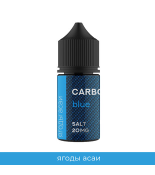 Жидкость - Carbon - Blue ( ягоды ассаи ) - S 20 Hard - 30 ml