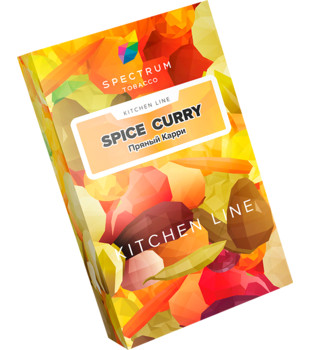 Табак для кальяна - Spectrum - Spice Curry - ( с ароматом пряный кари ) - 40 г