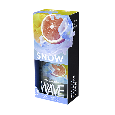 Жидкость - Smoke Kitchen - Wave - Snow - 3 mg - 100 ml