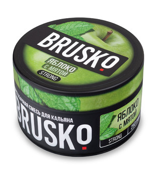 Brusko - ЧАЙ - STRONG - ЯБЛОКО С МЯТОЙ - 250 g