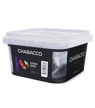 Бестабачная смесь для кальяна - Chabacco - Medium - WATERMELON GUM ( с ароматом арбузная жвачка ) - 200 г