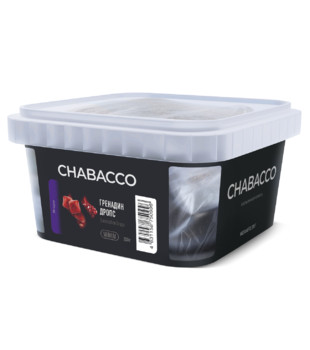 Бестабачная смесь для кальяна - Chabacco - Medium - GRENADINE DROPS ( с ароматом гранатовые леденцы ) - 200 г