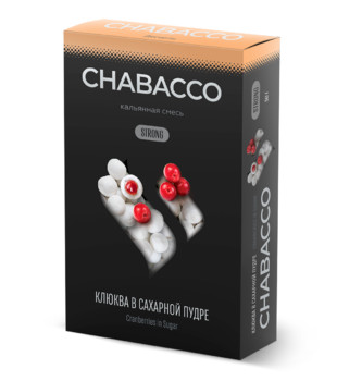 Chabacco - Strong - Cranberries in sugar - 50 g