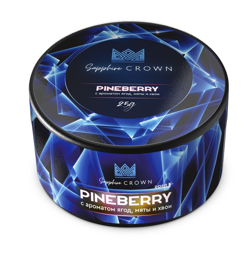 Табак - Сrown Sapphire - Pineberry (ягоды мята хвоя) - 25 g