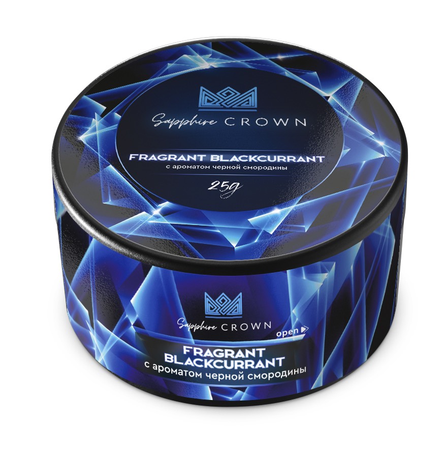 Табак - Сrown Sapphire - Fragrant Blackcurrant (черная смородина) - 25 g