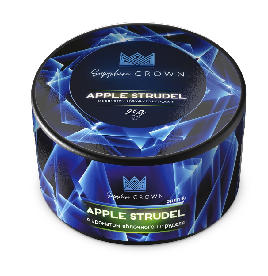 Табак - Сrown Sapphire - Apple strudel (яблочный штрудель) - 25 g
