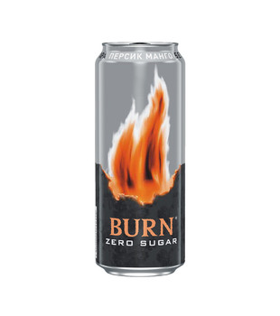 Энергетик - Burn - Персик-манго - 0,4л ЖБ