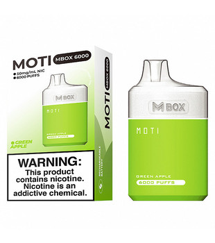 MOTI MBOX - GREEN APPLE - 6000 ( подзарядка )