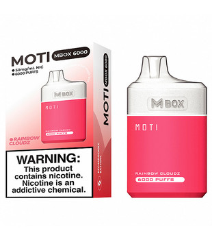 MOTI MBOX - RAINBOW CLOUDZ  - 6000 ( подзарядка )