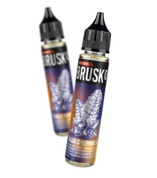 Жидкость - Brusko - Salt 50 - Табак с черникой - 30 ml