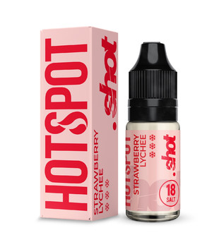 Жидкость - Hotspot Shot - Strawberry Lychee - salt 18 - 10 ml