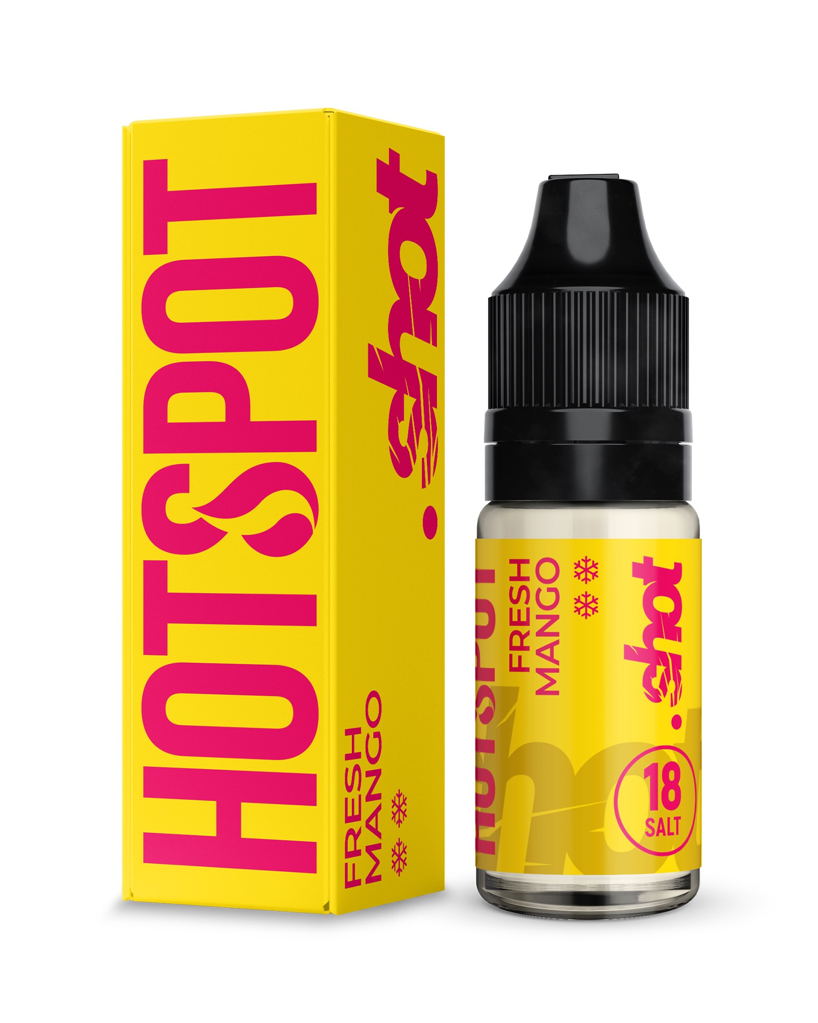 Жидкость - Hotspot Shot - Fresh Mango - salt 18 - 10 ml