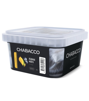 Бестабачная смесь для кальяна - Chabacco - Medium - ICE MANGO ( с ароматом холодное манго ) - 200 г