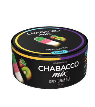 Бестабачная смесь для кальяна - Chabacco - MIX - Fruit Ice ( с ароматом фруктовый лед ) - 25 г