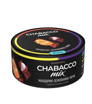 Chabacco - MIX - Tangerine Strawberry Lychee ( мандарин клубника личи ) - 25 g