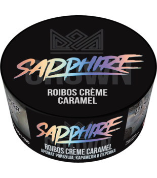 Табак для кальяна - Сrown Sapphire - Roibos Creme Caramel ( с ароматом ройбуш с персиком ) - 25 г