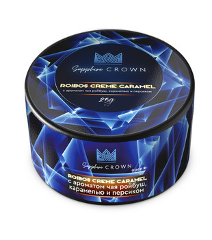 Табак - Сrown Sapphire - Roibos Creme Caramel (ройбуш с персиком) - 25 g