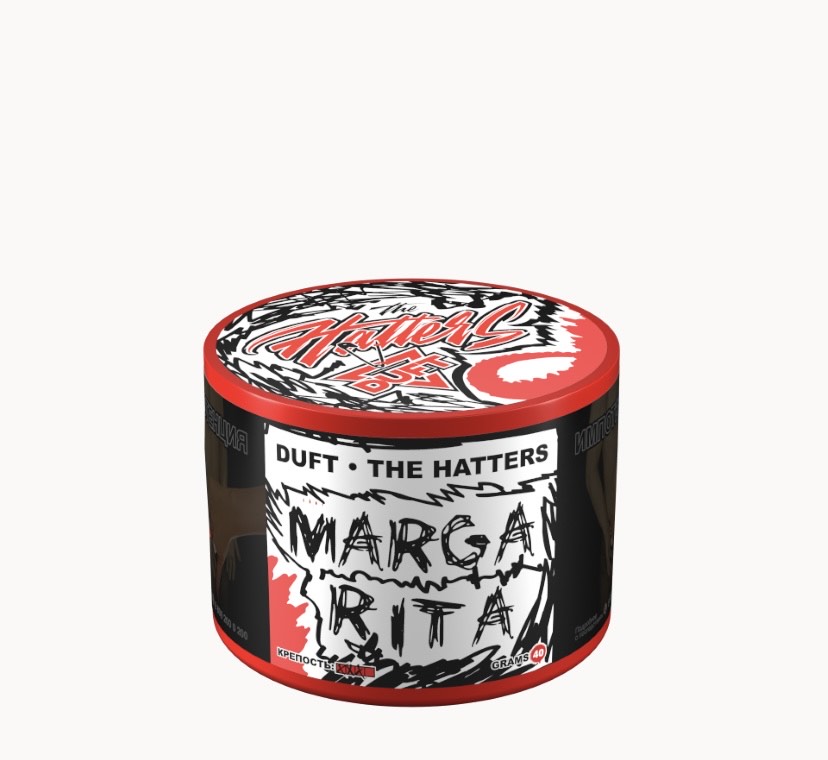 Табак для кальяна - Duft Spirits x The Hatters - Margarita ( с ароматом текила, апельсин, ликер, лайм, соль ) - 40 г