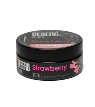Табак - Sebero black - Strawberry ( клубника ) - 100 g