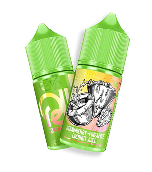 Жидкость - Rell Green - Strawberry Pineapple Coconut Juice - s20 - 30 ml