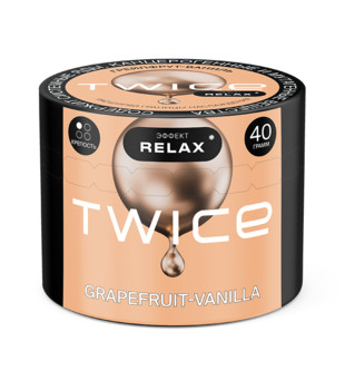 Табак - Twice - Грейпфрут Ваниль - Relax - 40 g