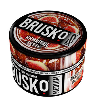 Бестабачная смесь для кальяна - Brusko - Инжирное варенье ( с ароматом инжирное варенье ) - 50 г