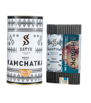 Табак для кальяна - Satyr - Platinum - BС 14 BASIS-KAMCHATKA ( без аромата ) - 100 г