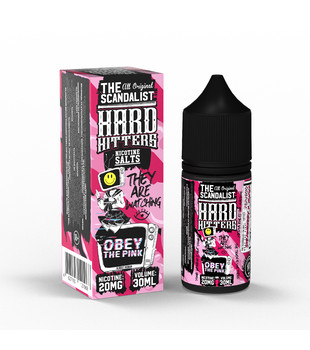 Жидкость - The Scandalist Hardhitters - Obey The Pink - salt 20 - 30 ml