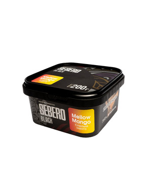 Табак для кальяна - Sebero black - MELLOW MANGO ( с ароматом спелый манго ) - 200 г