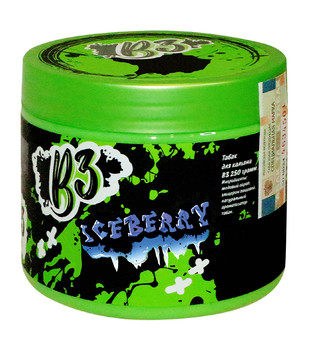 Табак для кальяна - B3 - Iceberry ( с ароматом Холодная черника ) - 250 г