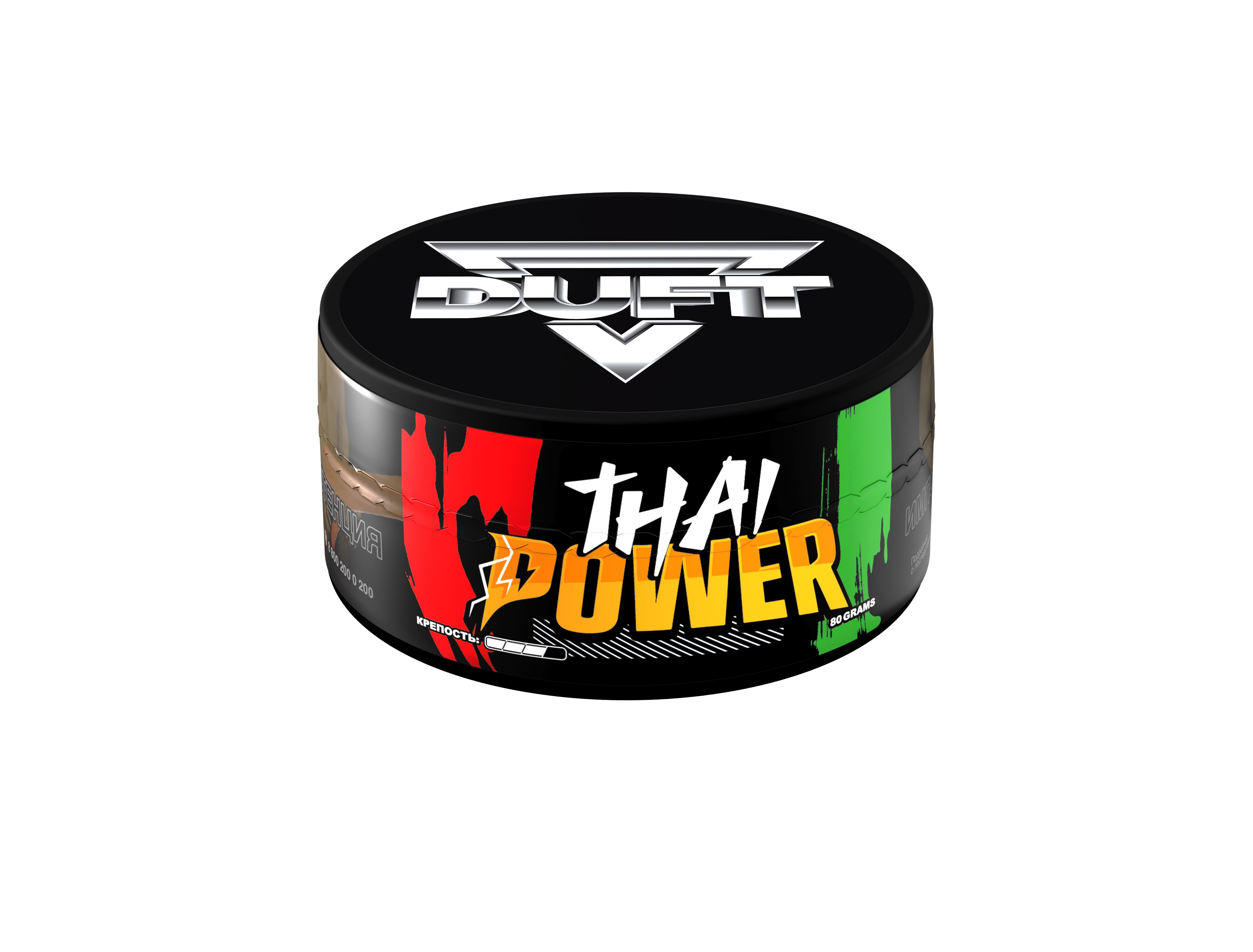 Табак для кальяна - Duft - Thai Power ( с ароматом арбуз, крыжовник, энергетик ) - 80 г