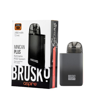 Набор - Brusko Minican PLUS - 850mAh - Черно-серый градиент