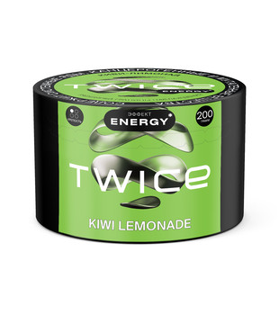 Табак для кальяна - Twice - КИВИ Лимонад - Energy ( с ароматом лимонад киви ) - 200 г