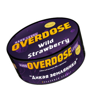 Табак для кальяна - Overdose - Wild Strawberry ( с ароматом земляника ) - 100 г