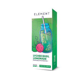 Жидкость - Element - Lychee Basil Lemonade - salt 20 - 30 ml