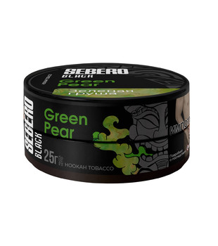 Табак для кальяна - Sebero black - green pear ( с ароматом зеленая груша ) - 25 г