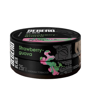 Табак - Sebero black - strawberry guava - ( гуава клубника ) - 25 g