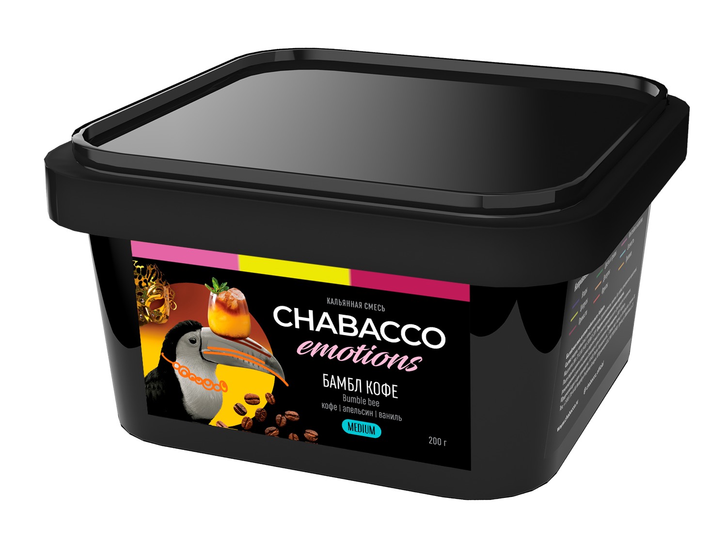 Chabacco - Emotions - BUMBLE bee ( кофе апельсин ваниль ) - 200 g