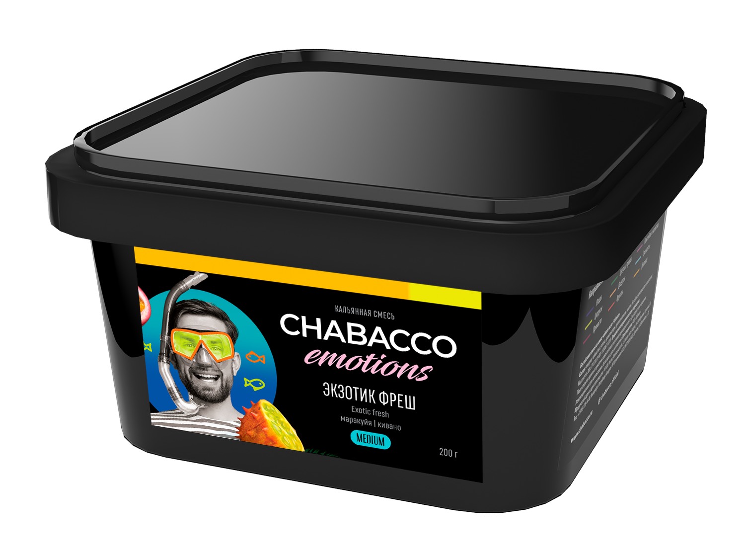 Chabacco - Emotions - EXOTIC fresh ( маракуйя кивано ) - 200 g