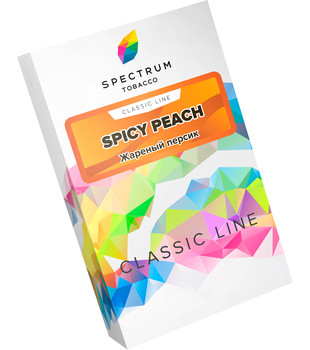 Табак для кальяна - Spectrum - Spicy Peach - ( с ароматом жареный персик ) - 40 г