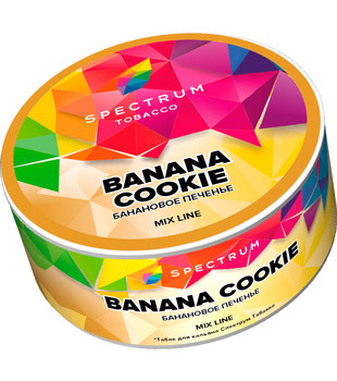 Табак для кальяна - Spectrum MIX - Banana Cookie - ( с ароматом банановое печенье ) - 25 г