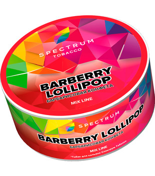 Табак для кальяна - Spectrum MIX - Barberry Lollipop ( с ароматом барбарисовая конфета ) - 25 г
