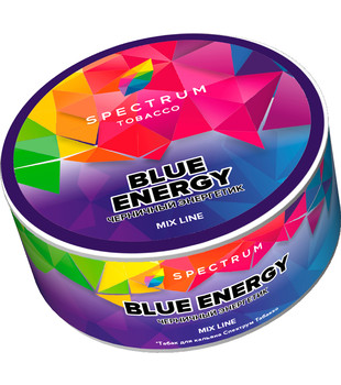 Табак для кальяна - Spectrum MIX - Blue Energy - ( с ароматом черничный энергетик ) - 25 г