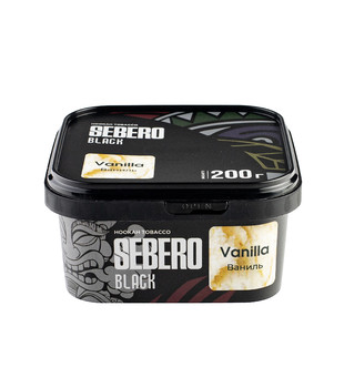 Табак для кальяна - Sebero black - VANILLA ( с ароматом ваниль ) - 200 г