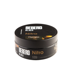 Табак для кальяна - Sebero black - Nitro ( с ароматом бустер крепости ) - 100 г