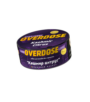 Табак - Overdose - Kashmir Citrus - 25 g - new 2023