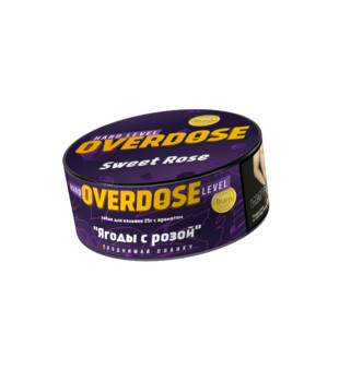 Табак - Overdose - Sweet Rose - (Ягоды с розой ) - 25 g - new 2023