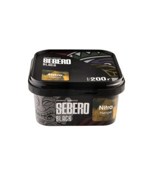 Табак - Sebero black - NITRO (БУСТЕР КРЕПОСТИ) - 200 g